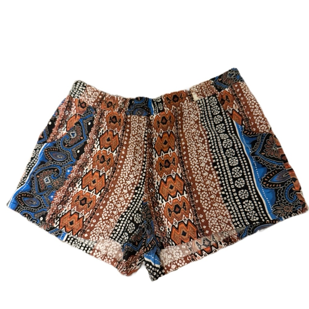 “Bebop” Patterned Women's Shorts